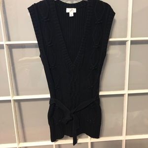 Loft V neck sweater tank